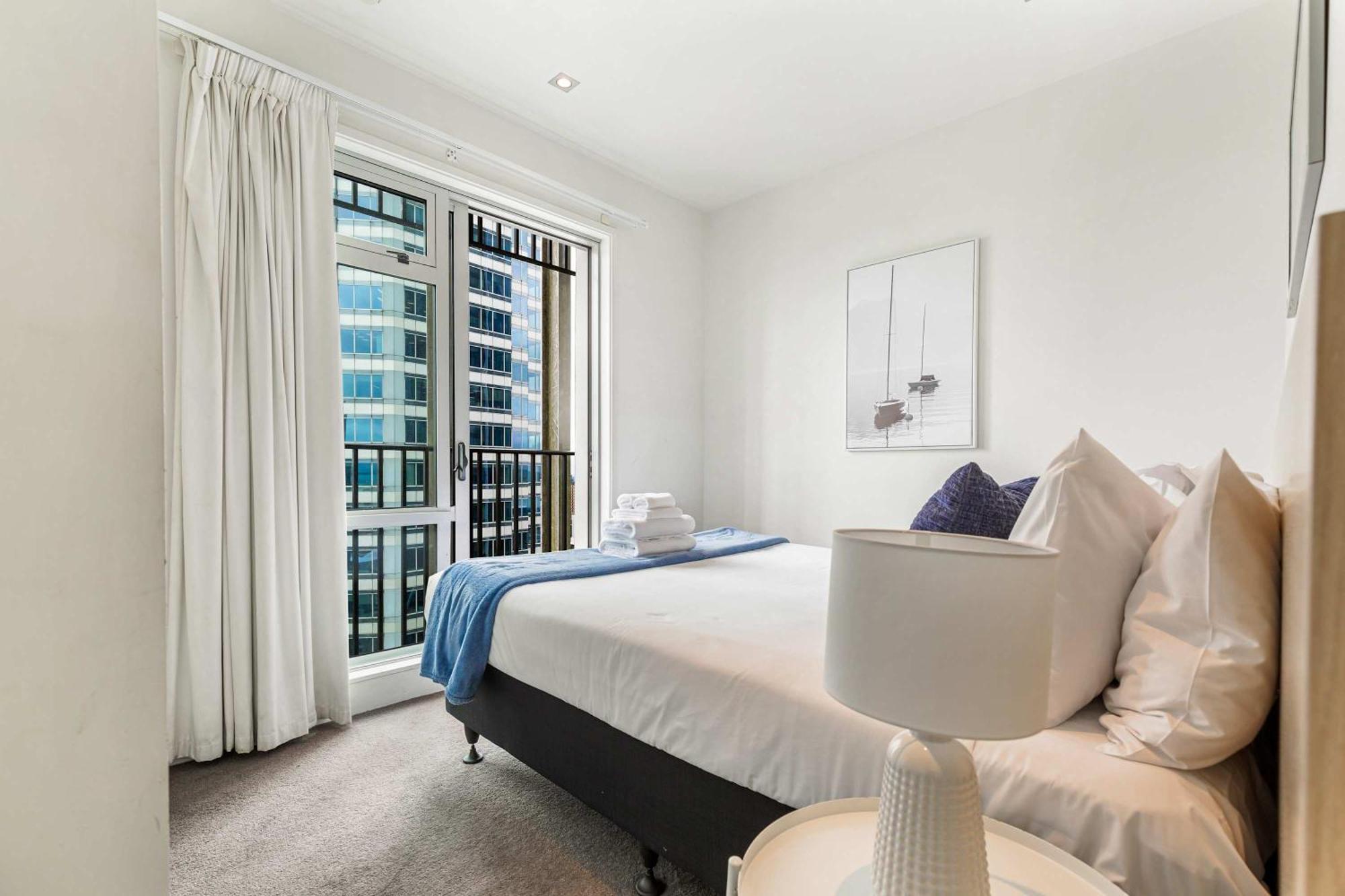 Luxury 2Br Apt In Cbd Pool, Gym, Prime Spot โอ๊คแลนด์ ภายนอก รูปภาพ